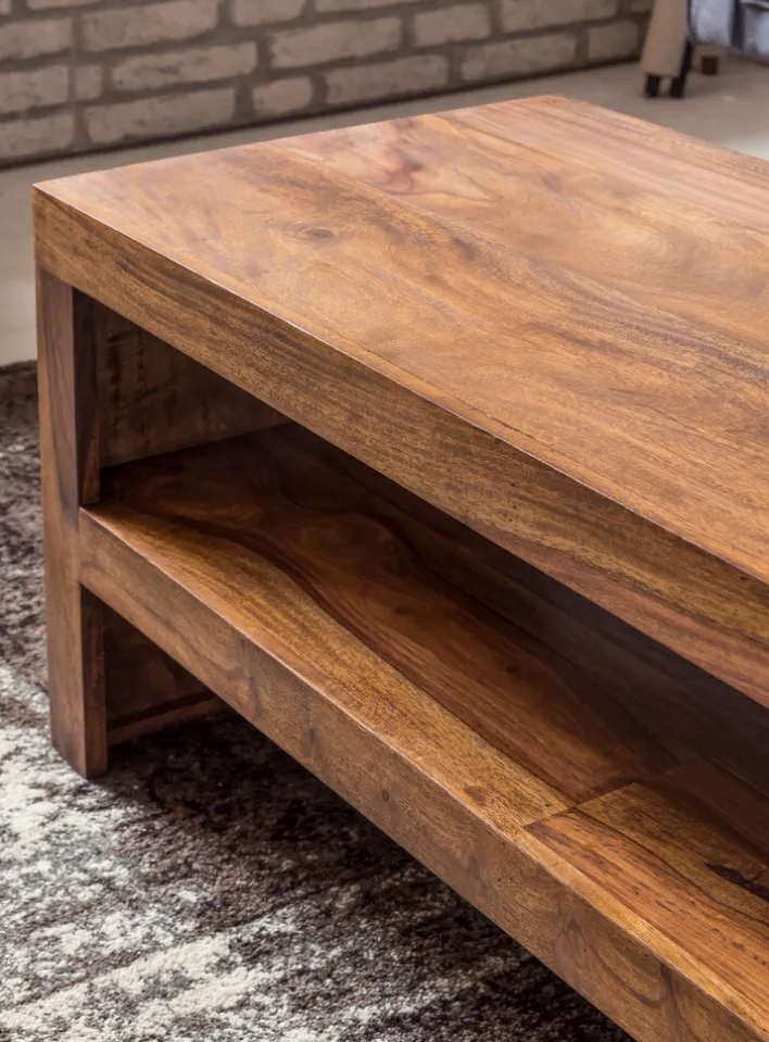 Couchtisch 110 x 45 cm braun