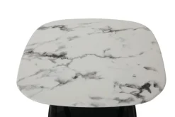 Couchtisch 55 x 55 cm schwarz /weiß