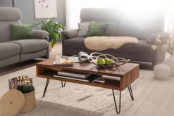 Couchtisch 100 x 50 cm Sheesham massiv