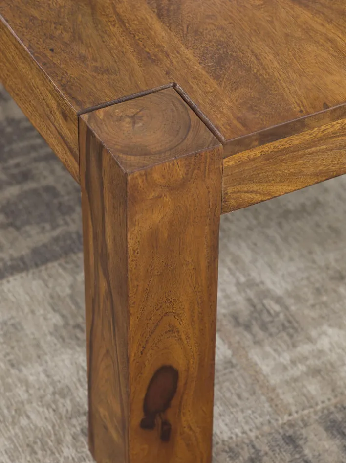 Couchtisch 60 x 60 cm Sheesham