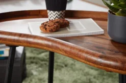 Couchtisch 71 x 40 x 42 cm braun