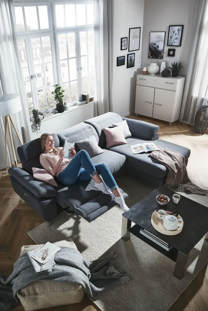 Couchtisch ALTEA Edelstahl /Glas