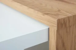 Couchtisch ARIAN 110x45x66 cm Dekor Wildeiche/weiß