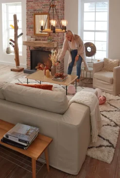 Couchtisch BRODY Wiener Geflecht