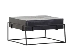 Couchtisch CALLUM 62x62 cm bronzefarben antik