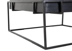 Couchtisch CALLUM 62x62 cm bronzefarben antik