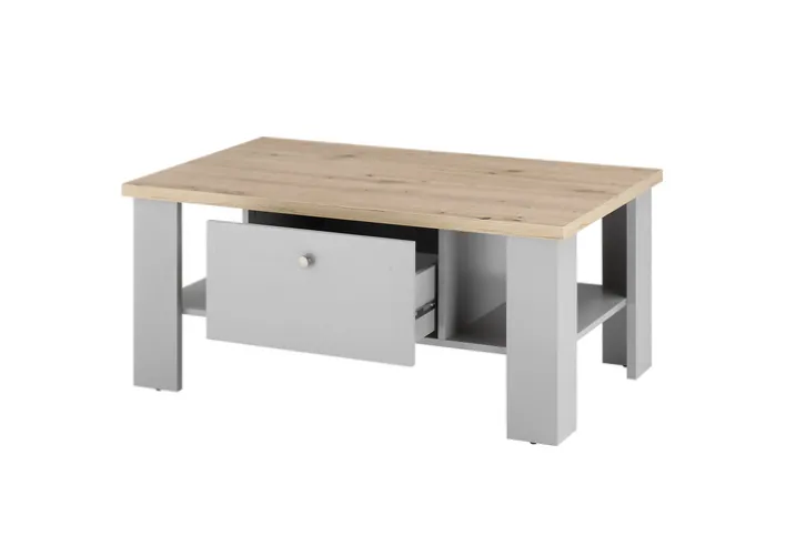 Couchtisch CHAMBORD 107x67 cm grau/braun