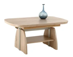 Couchtisch COLIN 108-157 x 67 cm Eiche