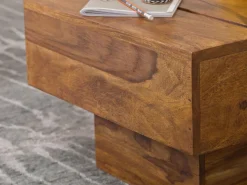 Couchtisch LUCCA 44 x 44 cm Sheesham