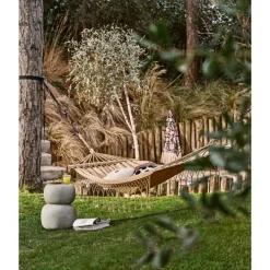 Couchtisch ODA 41 x 35 cm Betonoptik grau-grün