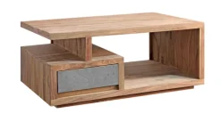 Couchtisch PRETORIA 118 x 45 cm braun