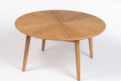 Couchtisch rund FABIO 80 cm Eiche