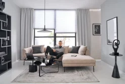 Couchtisch rund NEW YORK schwarz