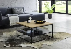 Couchtisch TILDA 75x75 cm Eiche massiv