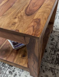 Couchtisch 60x60x45 cm braun