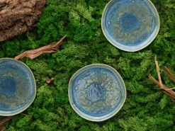 CreaTable Dessertteller YUKI 6er Set 22 cm Hochwertiges Steinzeug