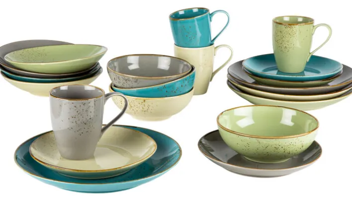 CreaTable Kombiservice NATURE COLLECTION 20-teilig mehrfarbig