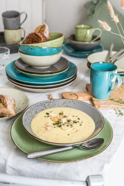 CreaTable Kombiservice NATURE COLLECTION 20-teilig mehrfarbig