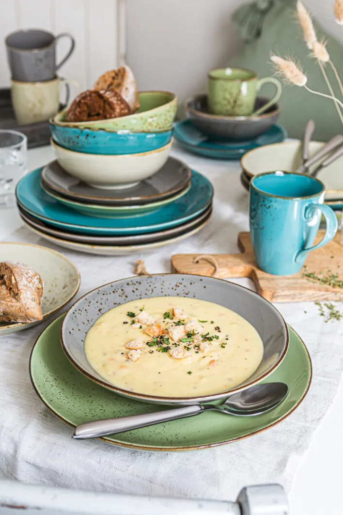 CreaTable Kombiservice NATURE COLLECTION 20-teilig mehrfarbig