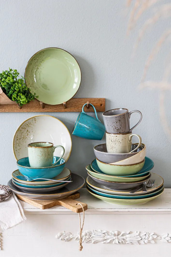 CreaTable Kombiservice NATURE COLLECTION 20-teilig mehrfarbig