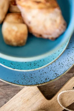 CreaTable Kombiservice NATURE COLLECTION AQUA 16-teilig blau