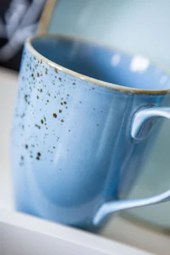 CreaTable Kombiservice NATURE COLLECTION AQUA 16-teilig blau