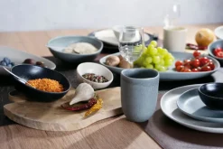 CreaTable Krug PIETRA 1250 ml Keramik graphitgrau