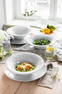 CreaTable Pastateller GOURMET 27 cm weiß