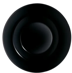 CreaTable Pastateller ITALIEN PARTY 29 cm Glas schwarz