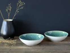 CreaTable Salatschüssel YUKI 24 cm Hochwertiges Steinzeug