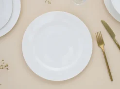 CreaTable Speiseteller FLEUR ROYAL 6er Set creme weiß