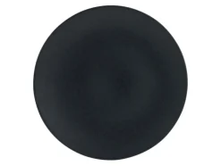 CreaTable Speiseteller SOFT TOUCH 6er Set schwarz