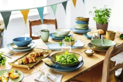 CreaTable Suppenteller NATURE COLLECTION wasserblau