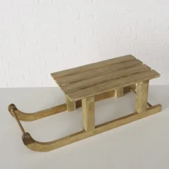 Dekoaufsteller Weihnachten Schlitten HUIA 18,2 cm