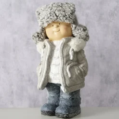 Deko-Figur Weihnachten Junge ENNI 40 cm