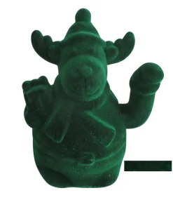 Dekofigur WINKE-Elch 16 cm Grün