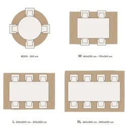 Designerteppich PABLO 155 x 230 cm grau/beige