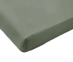 DORMISETTE Spannbettlaken 90-100 x 200 cm salbei