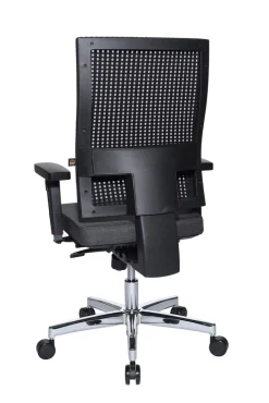 Drehstuhl ART PLUS Stoffbezug Grau/ Schwarz