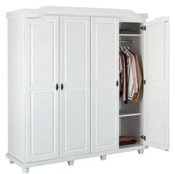 Drehtürenschrank FYNN 182 x 197,5 cm weiß