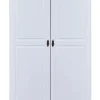 Drehtürenschrank LENNARD 104 x 198 cm weiß