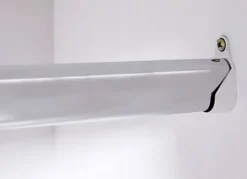 Drehtürenschrank LEONARD 95 x 190 cm weiß