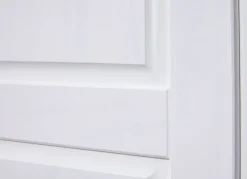 Drehtürenschrank LEONARD 95 x 190 cm weiß