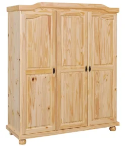 Drehtürenschrank NICOLAS 150 x 180 cm braun