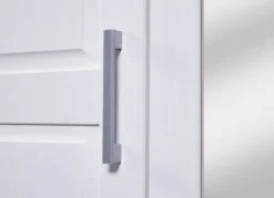 Drehtürenschrank THILO 140 x 190 cm weiß