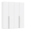 Drehtürenschrank TOPLINE IV 202,5 x 236 cm weiß