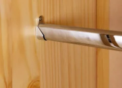 Drehtürenschrank VINCENT 95 x 190 cm braun