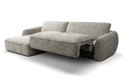 Ecksofa BOSSE stonegrau