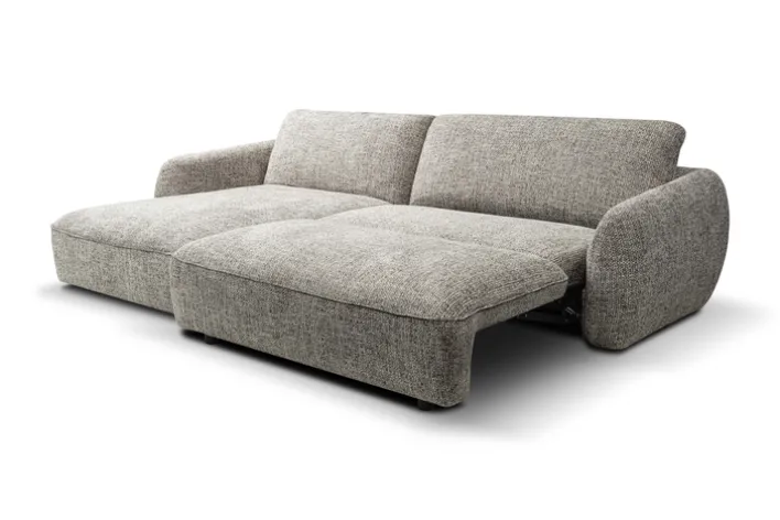 Ecksofa BOSSE stonegrau