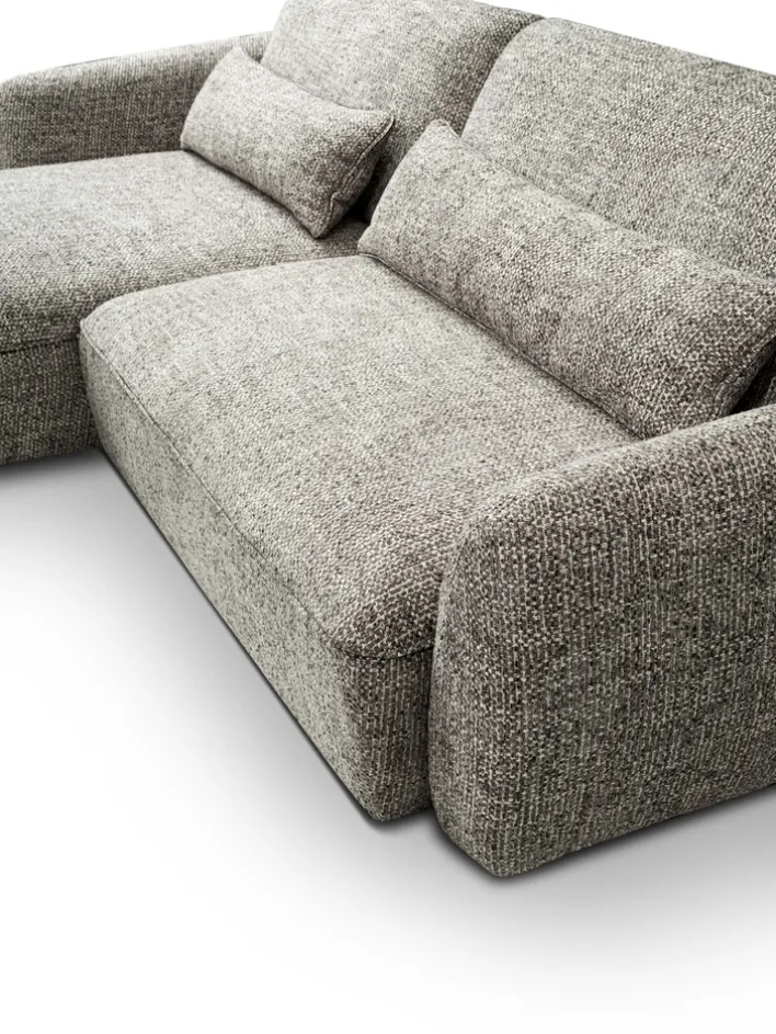 Ecksofa BOSSE stonegrau